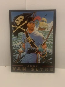 Fleer Andy Van Slyke Pro Vision #1 Pittsburgh Pirates 1993 - Imagen 1 de 10