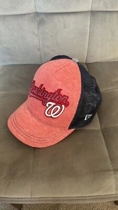 New Era Washington Nationals 9Forty Correa Ajustable Sombrero Gorra - Imagen 1 de 5