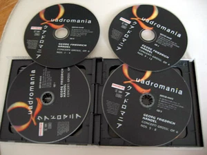 Quadromania 4 Audio CD Set George Friedrich Handel Concert Grossi OP 2004#a - Picture 1 of 4