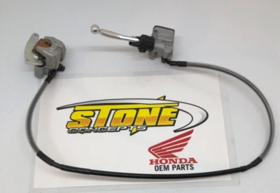 New Nissin OEM Honda CRF150R CRF150RB Front Brake Master Cylinder Caliper Line - Image 1 of 4