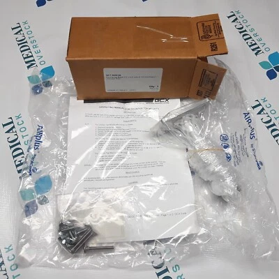 QCT-0005-06 GCX COUNTERTOP BASE 2.5" X 4" - W/ 6"/15.2CM POST(1" DIAMETER) - NEW