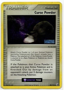 Polvo de Maldición 80/115 Pokemon Juego de Cartas Coleccionables Ex Fuerzas Inversas Holo Estampado - Imagen 1 de 3