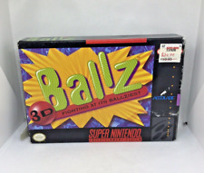 Ballz (Super Nintendo Entertainment System, 1994) In Box