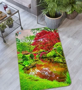 3D Forest Scenery K14119 Non Slip Rug Mat Elegant Photo Carpet Panda 2023 - Picture 1 of 5