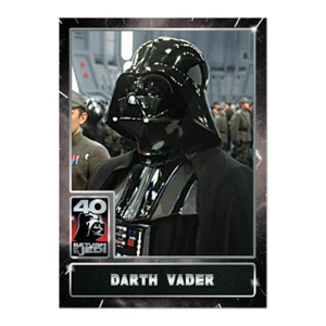 2023 Topps Star Wars Return of the Jedi 40th Anniversary #3 Darth Vader - Bild 1 von 2