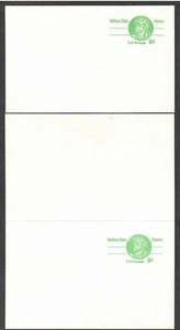US UNUSED # UX72 & # UY28 , Postal & Paid Reply Cards , VF OG NH - I Combine S/H - Bild 1 von 2