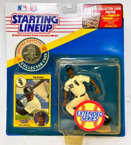 Vintage 1991 Tim Raines Starting Lineup Chicago White Sox SLU MLB Yellow Blister - Bild 1 von 2
