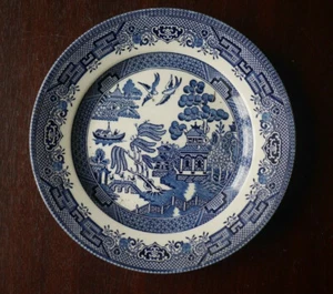 Churchill Willow blau & weiß Tee oder Beilagenteller mehrere verfügbar - Bild 1 von 6