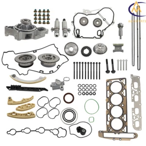 For Buick Chevy Equinox GM Terrain Timing Chain Kit Water Pump Head Gasket Set - Picture 1 of 18