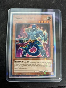 Gouki Suprex, Starfoil Rare, 1. Auflage, YuGiOh Karte, SP18-DE018 - Bild 1 von 1