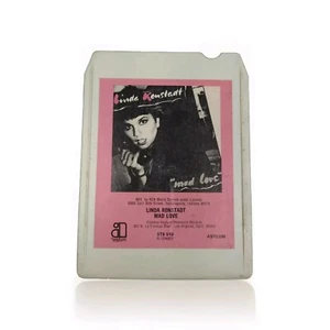LINDA RONSTADT MAD LOVE  8 TRACK TAPE - Imagen 1 de 6