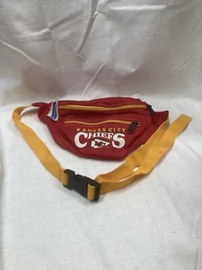 Vintage Kansas City Chiefs Fußball Gürteltasche Bauchtasche Rot Made In USA - Bild 1 von 6