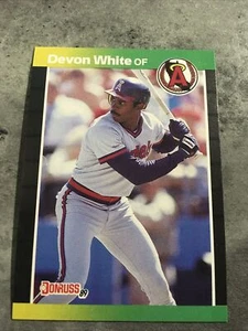 Devon White Angels 1989 Donruss #213 - Picture 1 of 2