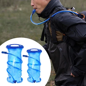 Camping Wassertasche mit Stroh Wanderrucksack Wassertasche Radfahren Trinkrucksack - Bild 1 von 16