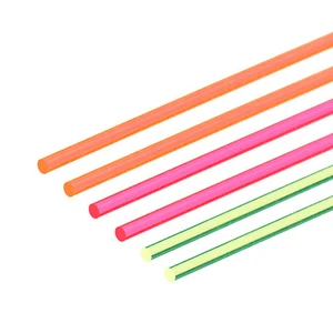 Replacement Fiber Optic Sight Rods, 6Pcs 6 Inch PMMA for Sight Red Green Orange - Picture 1 of 5