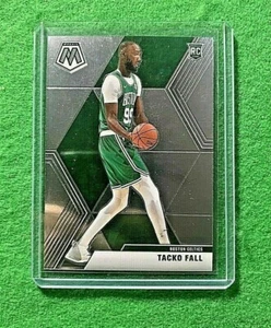 TACKO FALL SILVER CHROME ROOKIE CARD JERSEY#99 CELTICS 2019-20 MOSAIC BASKETBALL - Picture 1 of 12