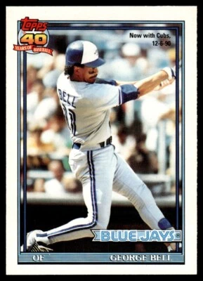 1991 O-Pee-Chee George Bell Toronto Blue Jays #440 - Image 1 of 2