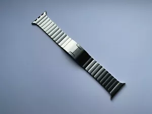 Original Apple Watch Edelstahl Link Armband 41 mm 40 mm 38 mm UVP £349 - Bild 1 von 18