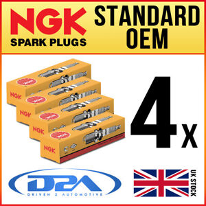 4x NGK JR9B Standard Spark Plugs For SUZUKI GSF1200 T V K1-K6 Bandit Naked 96>06