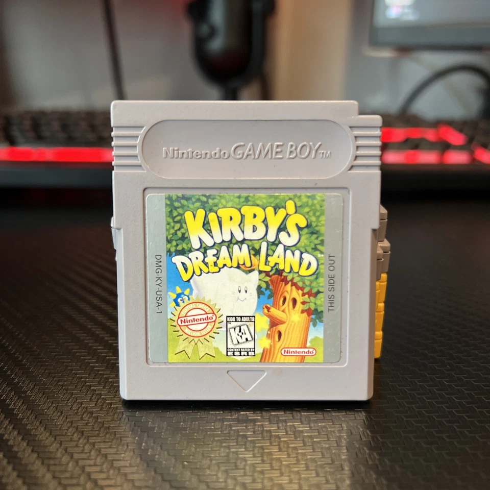 Carrito suelto Nintendo Gameboy Kirby's Dream Land solamente Foto 1 de 3