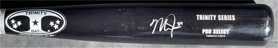 Mike Trout Autographed Trinity Baseball Bat Angels Centerfielder JSA YY54164 - Image 1 of 4