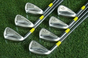 CALLAWAY APEX PRO IRONS +1" FORGED 5-PW, AW PROJECT X 6.5 EXTRA STIFF LEFT LH - Picture 1 of 13