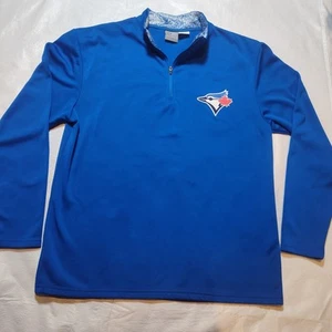 Genuine Merchandise MLB Toronto Blue Jays Royal Baseball Pullover Large - Picture 1 of 10
