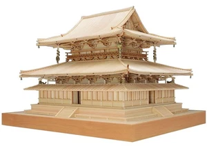 Woody Joe 1/75 Horyuji Temple Kondo Holzmodellbausatz - Bild 1 von 5