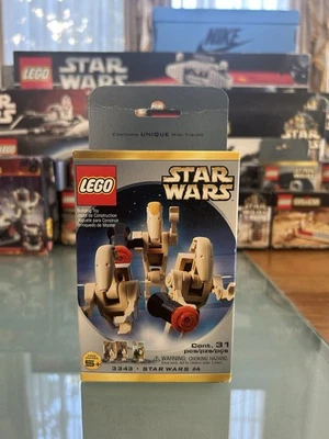 LEGO Star Wars: Battle Droid Commander and 2 Battle Droids (3343) Brand New - Image 1 of 3