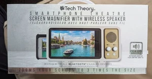 Tech Theory Smartphone Theater Screen Magnifier w/ Wireless Speaker - Picture 1 of 2
