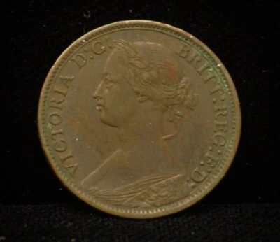 1868 Great Britain Farthing #EB11068 - Image 1 of 2