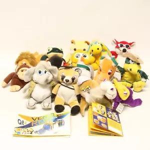 Gadget 1 e 2 Serie Completa + Raccolta Punti Q8 Quottini di peluche - Picture 1 of 19