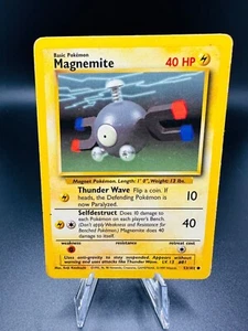 Pokemon TCG - Magnemite 53/102 - Base Set 1999 - Picture 1 of 2