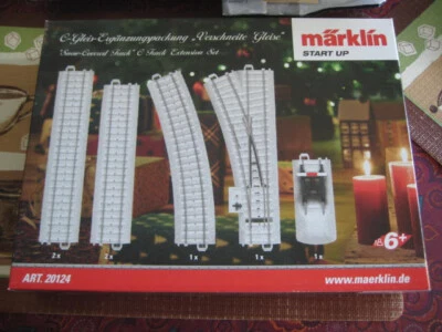 Märklin H0 20124 "Snow-Covered Track" C Track Extension Set in original box NIB - Image 1 of 4