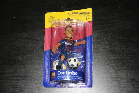 FC Barcelona Coutinho Kicking Action Figure Officially Licensed Rare Cover