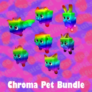 Paquete de cuchillo y pistolas Roblox Murder Mystery 2 MM2 Chroma Pet