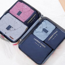 6Pcs Travel Storage Bag Set for Clothes Luggage Packing CoverOrganizer Suitcase 