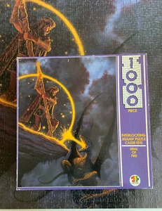 Ring Of Fire Breathing Dragon 1000 pc Jigsaw Puzzle 1989 American Publ. Complete - Picture 1 of 2