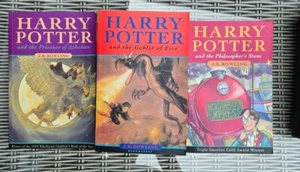 Harry Potter Books 3 X Paperback 1st Editions ✨️ J K ROWLING -GT19 - Picture 1 of 18
