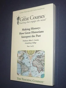 Teaching Co Great Courses TRANSCRIPTS  :     MAKING HISTORY     new & sealed - Picture 1 of 1