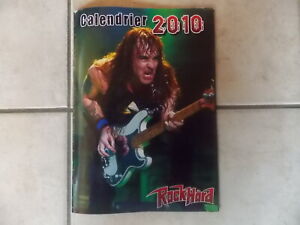 Iron Maiden Calendrier 2010 Steve Harris rockhard magazine Ac/Dc kiss Metallica