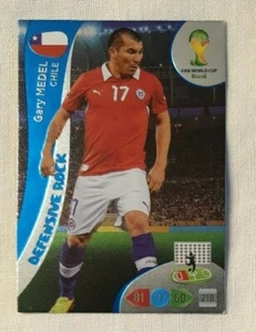 Official Panini Adrenalyn 2014 FIFA World Cup Defensive Rock Gary Medel - Picture 1 of 1