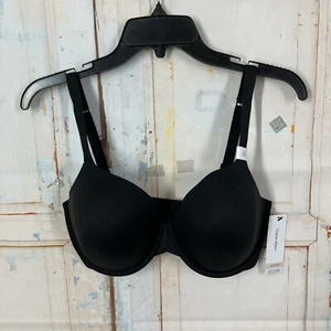 Calvin Klein Perfectly Fit Bra 34DDD Black Lightly Lined Full Coverage - Picture 1 of 16