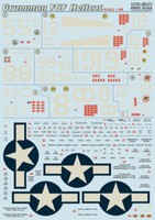 Grumman F6F-5 Hellcat Aces VF-12/ VF-29 Microscale Decal 1:48 #MS48-1041 Grumman F6F-5 Hellcat Aces VF-12/ VF-29 Microscale Decal 1:48 #MS48-1041