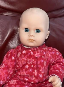 Vtg German Gotz Puppe 17" Baby Doll Cloth And Vinyl - Picture 1 of 13