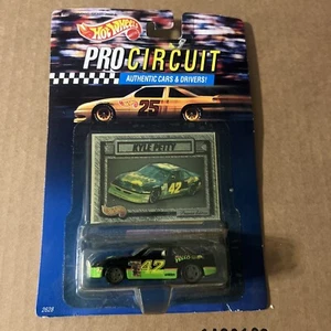 1992 Hot Wheels Kyle Petty #42 Pro Circuit autentica auto commerciale Nascar - Foto 1 di 7