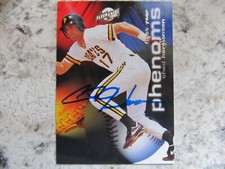 Pirates Chad Hermansen Signed Autographed 1996 Fleer Excel 1st Year Phenoms Mint