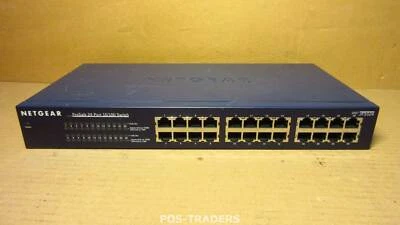 NETGEAR ProSafe JFS524 24 Port Ethernet Unmanaged Switch 10/100 Mbps - Image 1 of 3
