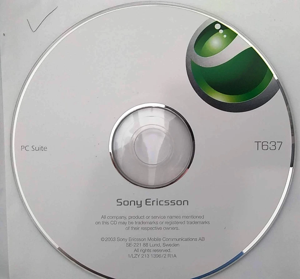Sony Ericsson T637 Smart Phone PC Suite CD - Image 1 of 1