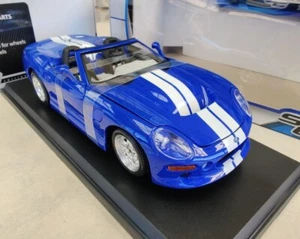 Maisto 1999 Ford Shelby Series One 1:18 Blue Diecast Car - Picture 1 of 5